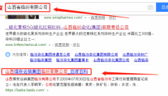 山西臨汾染化(集團)有限責任公司與我司做網站推廣項目