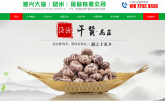 耀*大海（隨州）食品有限公司網(wǎng)站制作新一代自助建站、智能建站系統(tǒng)